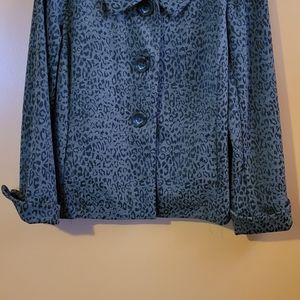 George Lepard Print Jacket